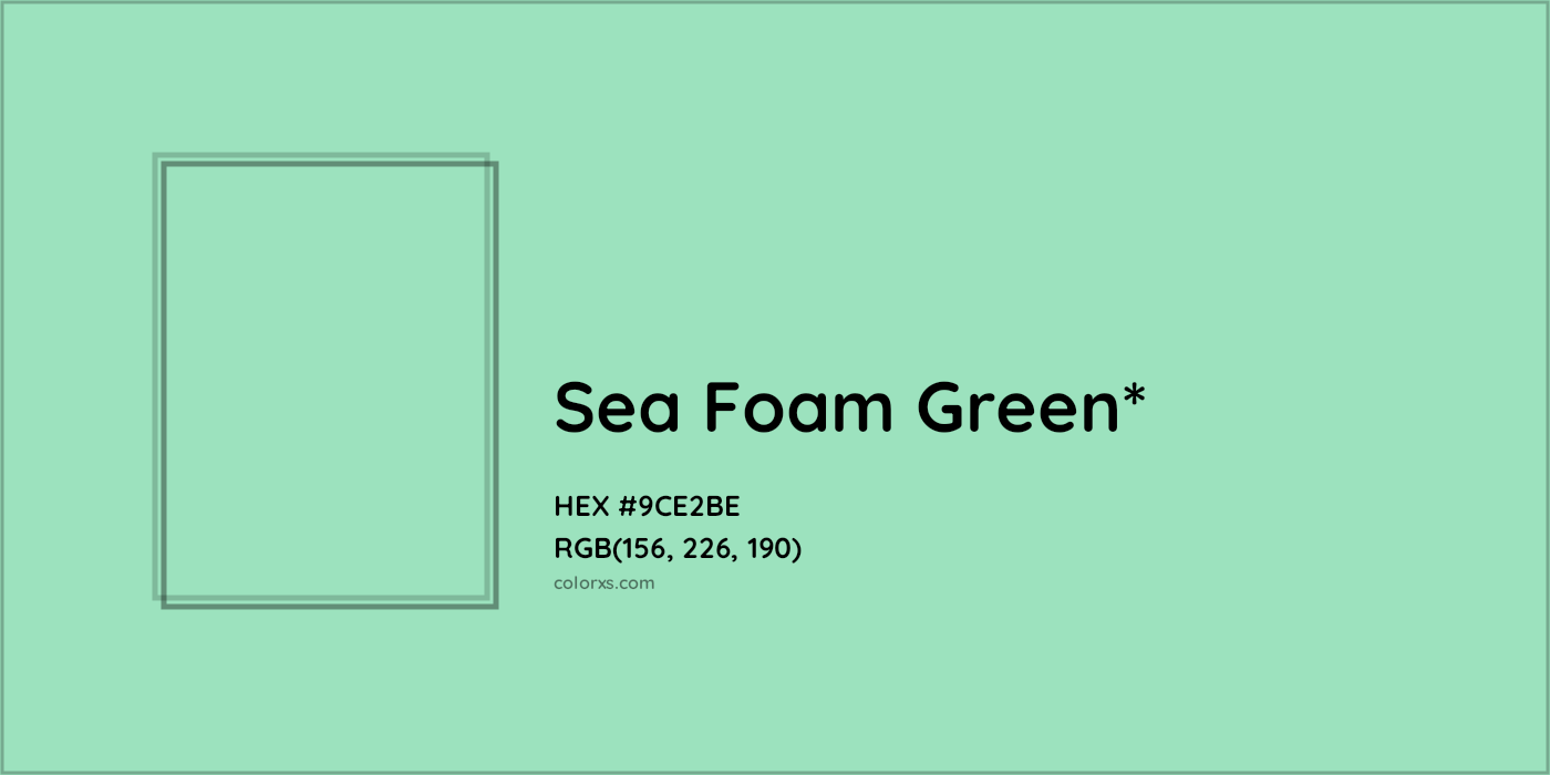 HEX #9CE2BE Color Name, Color Code, Palettes, Similar Paints, Images