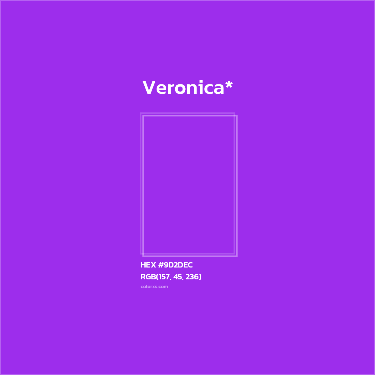 HEX #9D2DEC Color Name, Color Code, Palettes, Similar Paints, Images