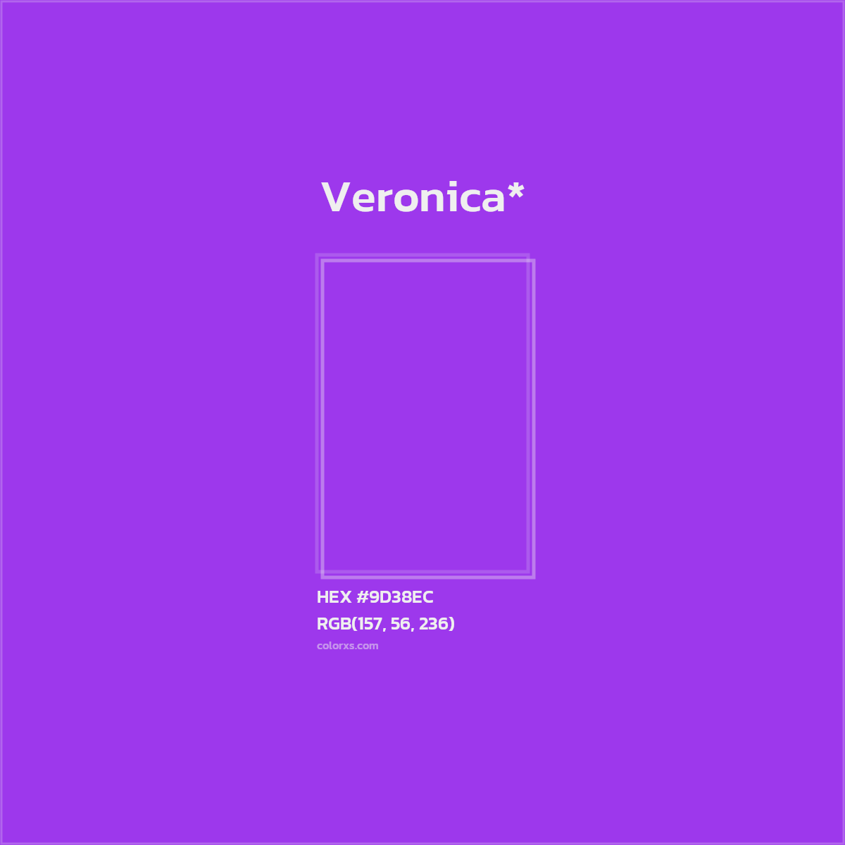 HEX #9D38EC Color Name, Color Code, Palettes, Similar Paints, Images