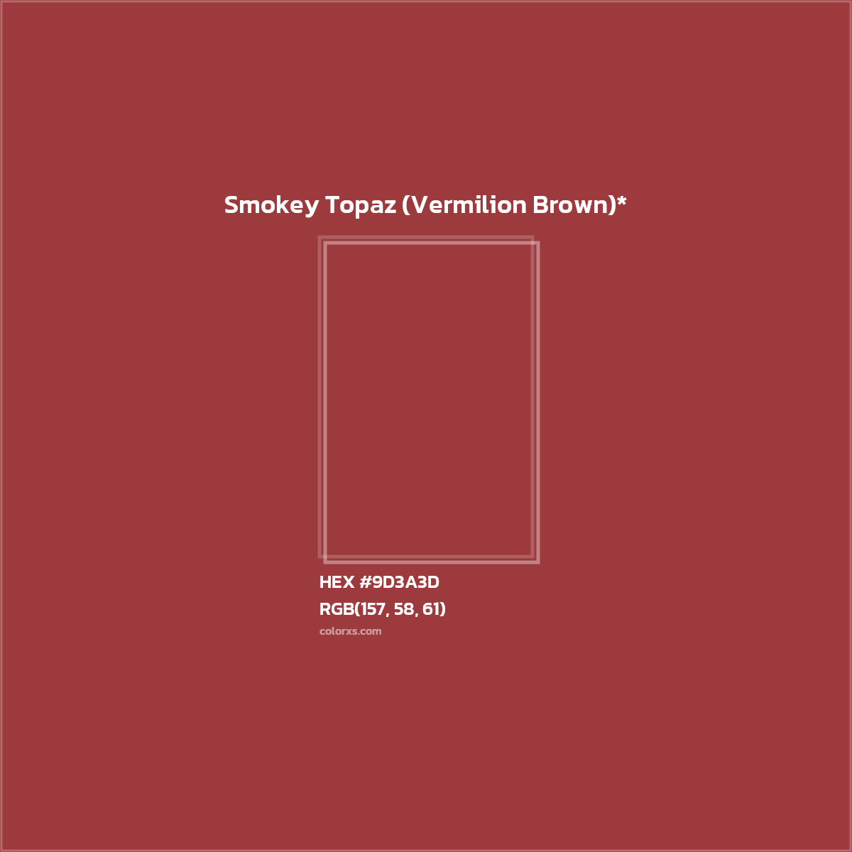 HEX #9D3A3D Color Name, Color Code, Palettes, Similar Paints, Images