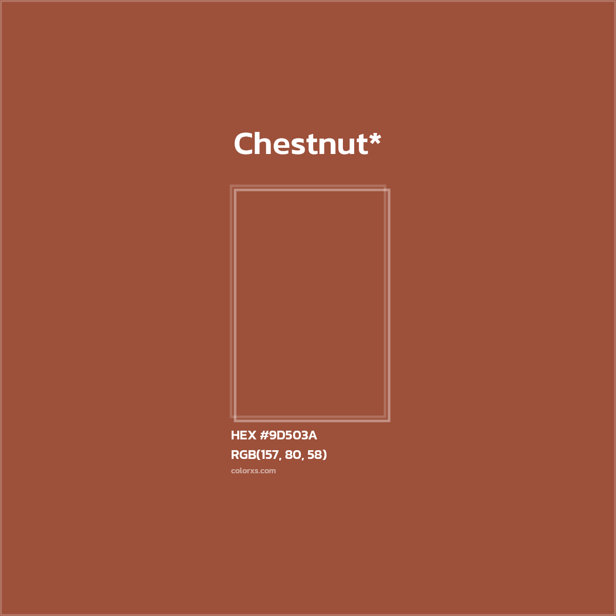 HEX #9D503A Color Name, Color Code, Palettes, Similar Paints, Images