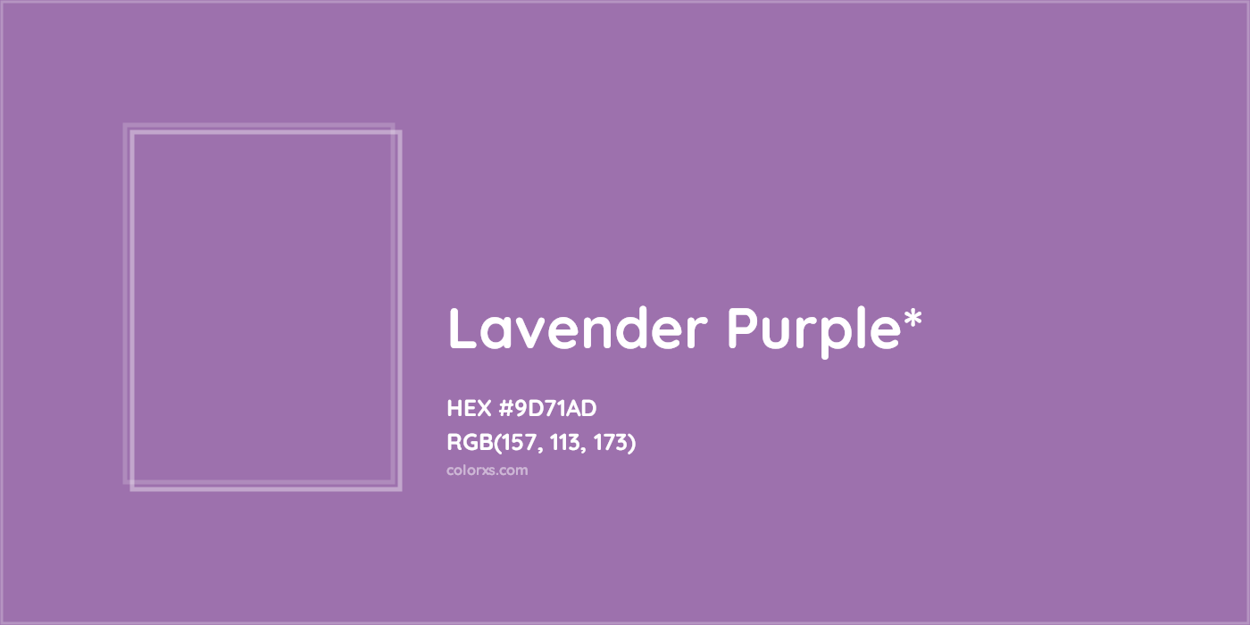 HEX #9D71AD Color Name, Color Code, Palettes, Similar Paints, Images