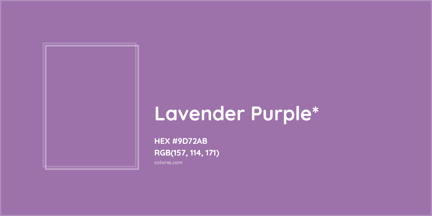 HEX #9D72AB Color Name, Color Code, Palettes, Similar Paints, Images