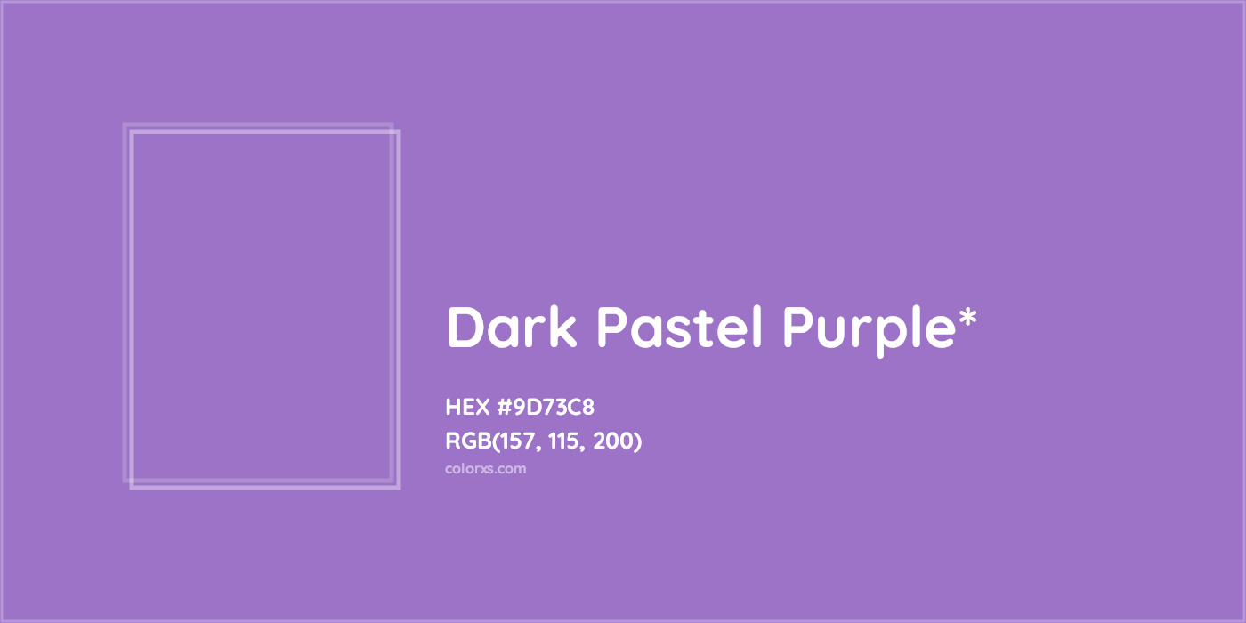 HEX #9D73C8 Color Name, Color Code, Palettes, Similar Paints, Images