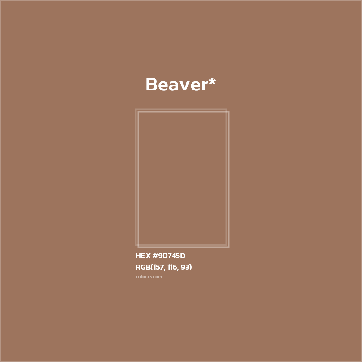 HEX #9D745D Color Name, Color Code, Palettes, Similar Paints, Images