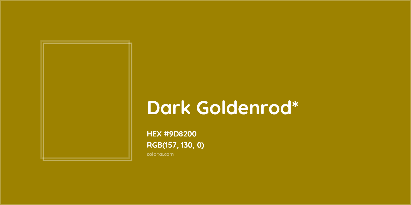 HEX #9D8200 Color Name, Color Code, Palettes, Similar Paints, Images