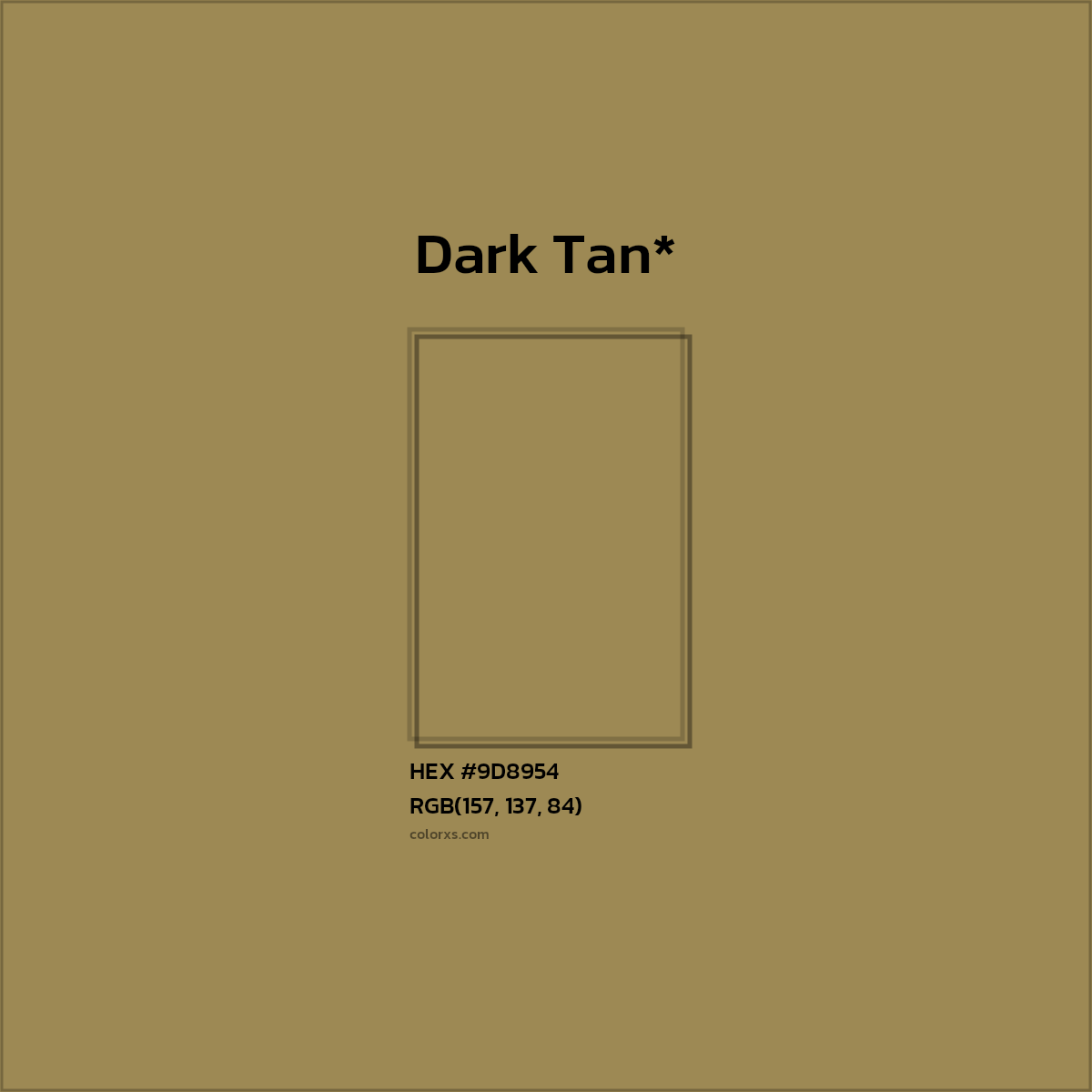 HEX #9D8954 Color Name, Color Code, Palettes, Similar Paints, Images