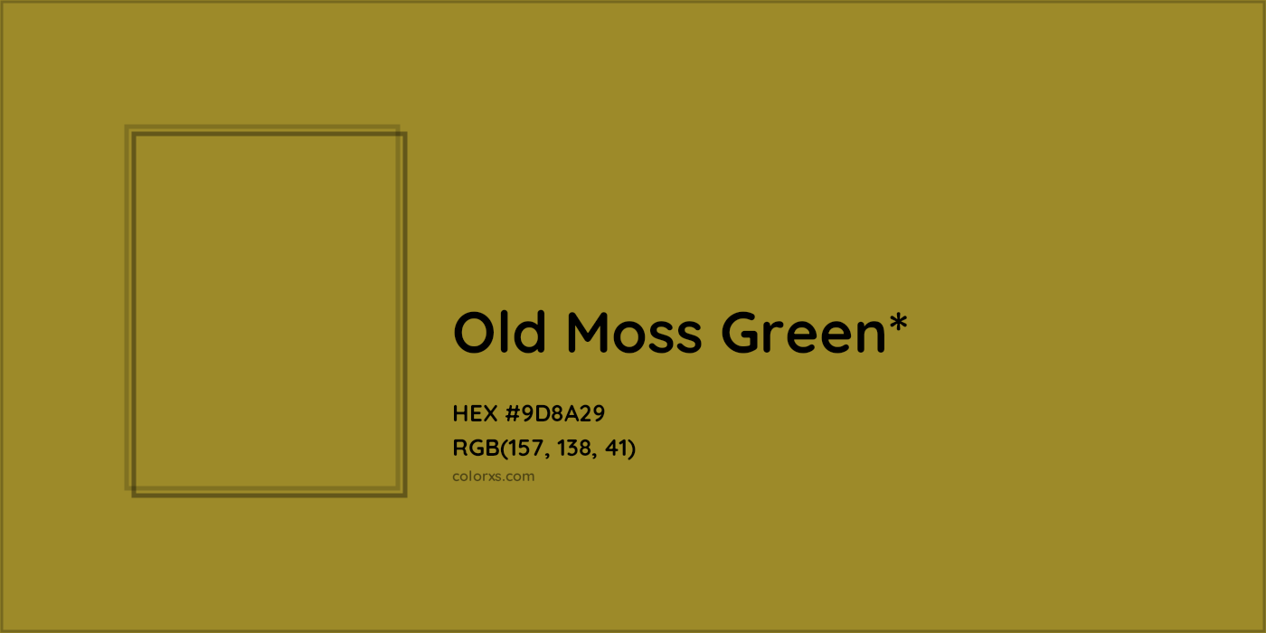 HEX #9D8A29 Color Name, Color Code, Palettes, Similar Paints, Images