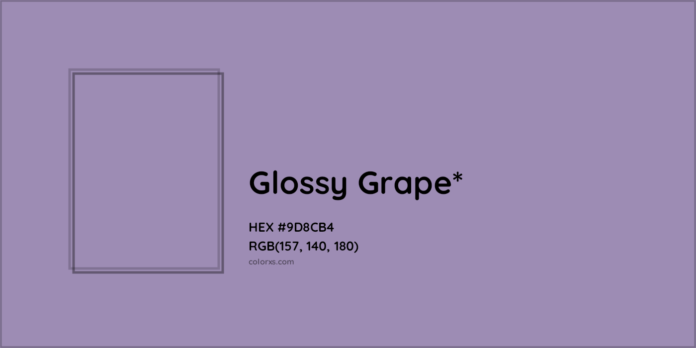 HEX #9D8CB4 Color Name, Color Code, Palettes, Similar Paints, Images