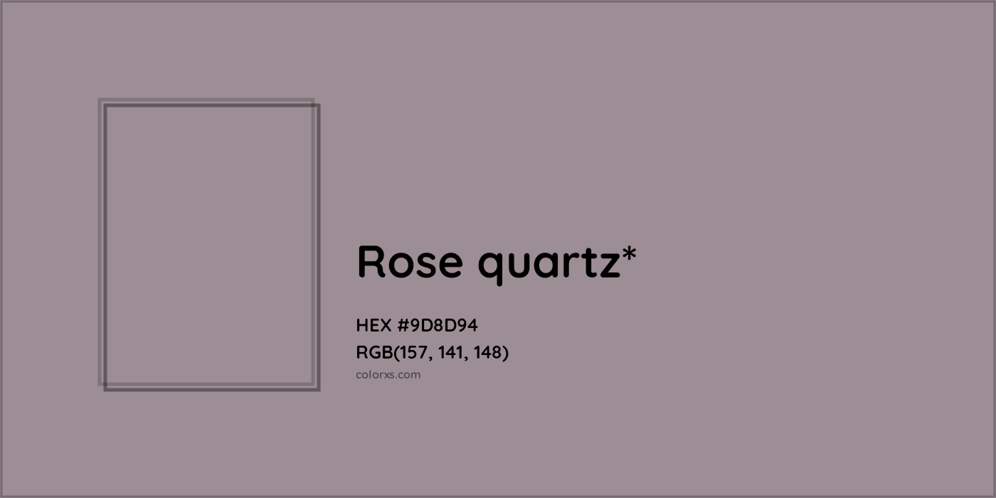 HEX #9D8D94 Color Name, Color Code, Palettes, Similar Paints, Images