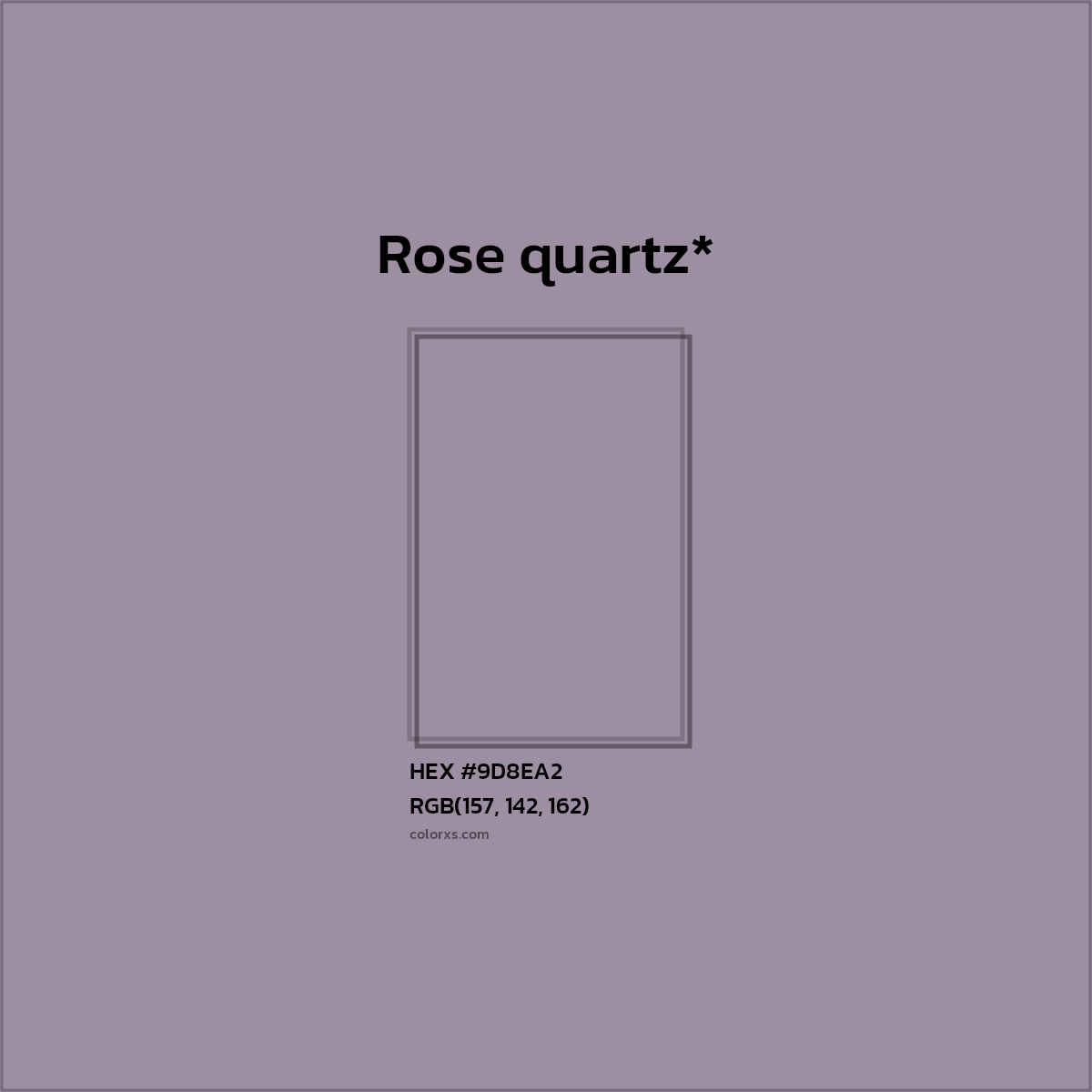 HEX #9D8EA2 Color Name, Color Code, Palettes, Similar Paints, Images