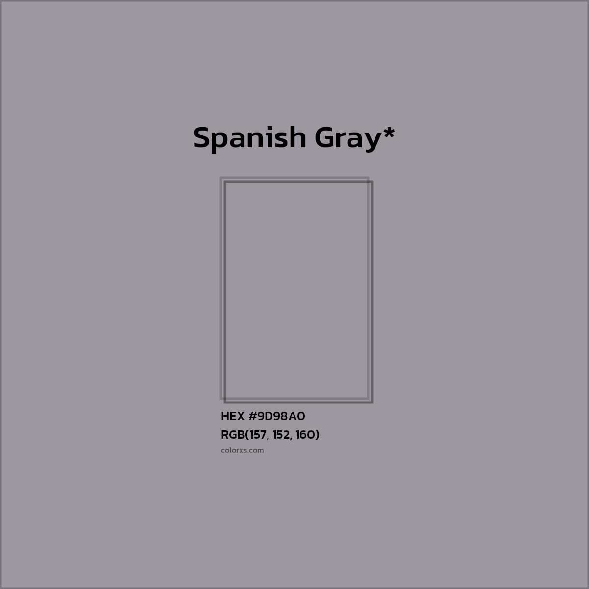 HEX #9D98A0 Color Name, Color Code, Palettes, Similar Paints, Images