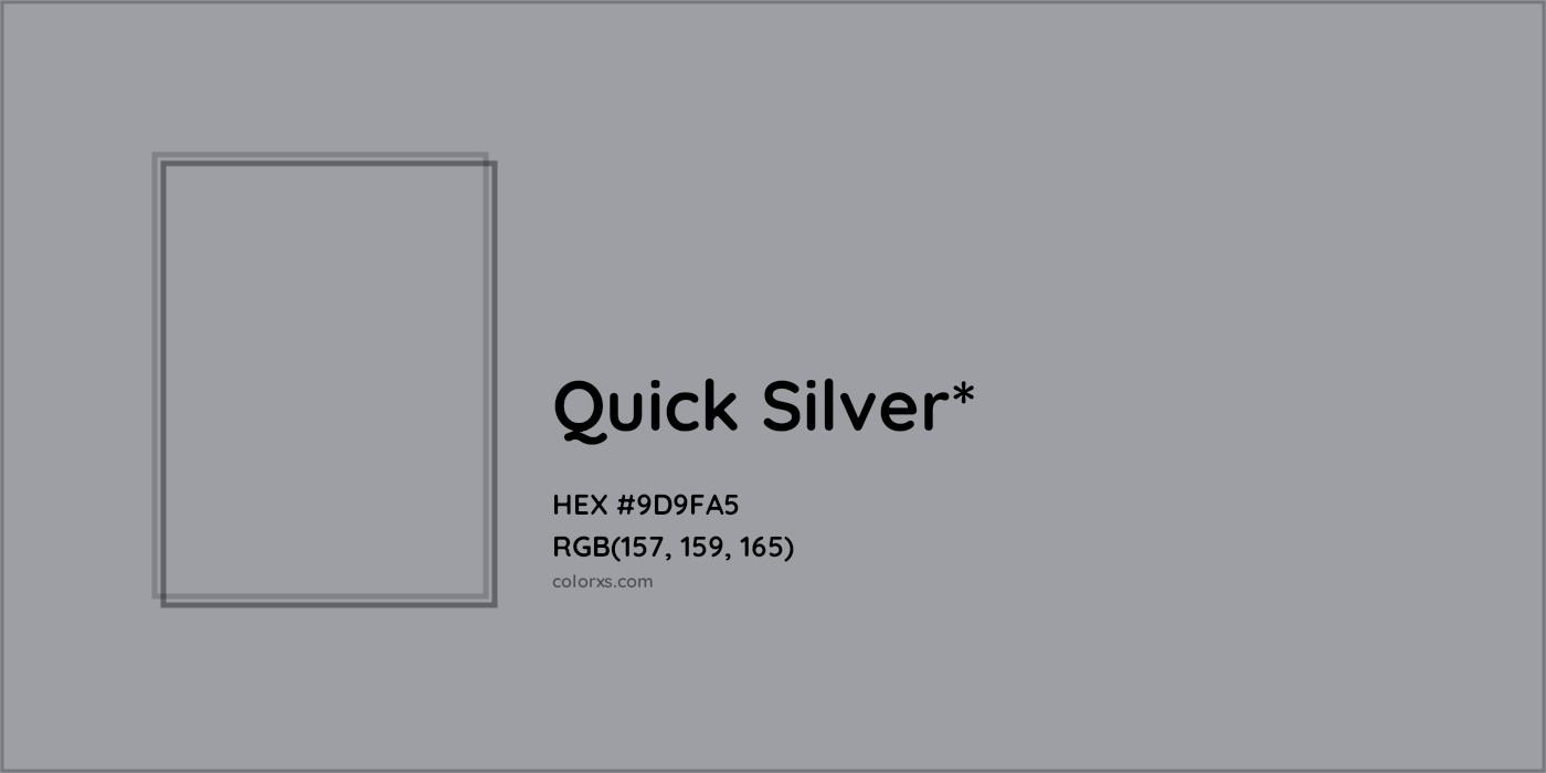 HEX #9D9FA5 Color Name, Color Code, Palettes, Similar Paints, Images