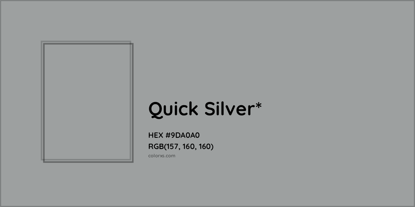 HEX #9DA0A0 Color Name, Color Code, Palettes, Similar Paints, Images