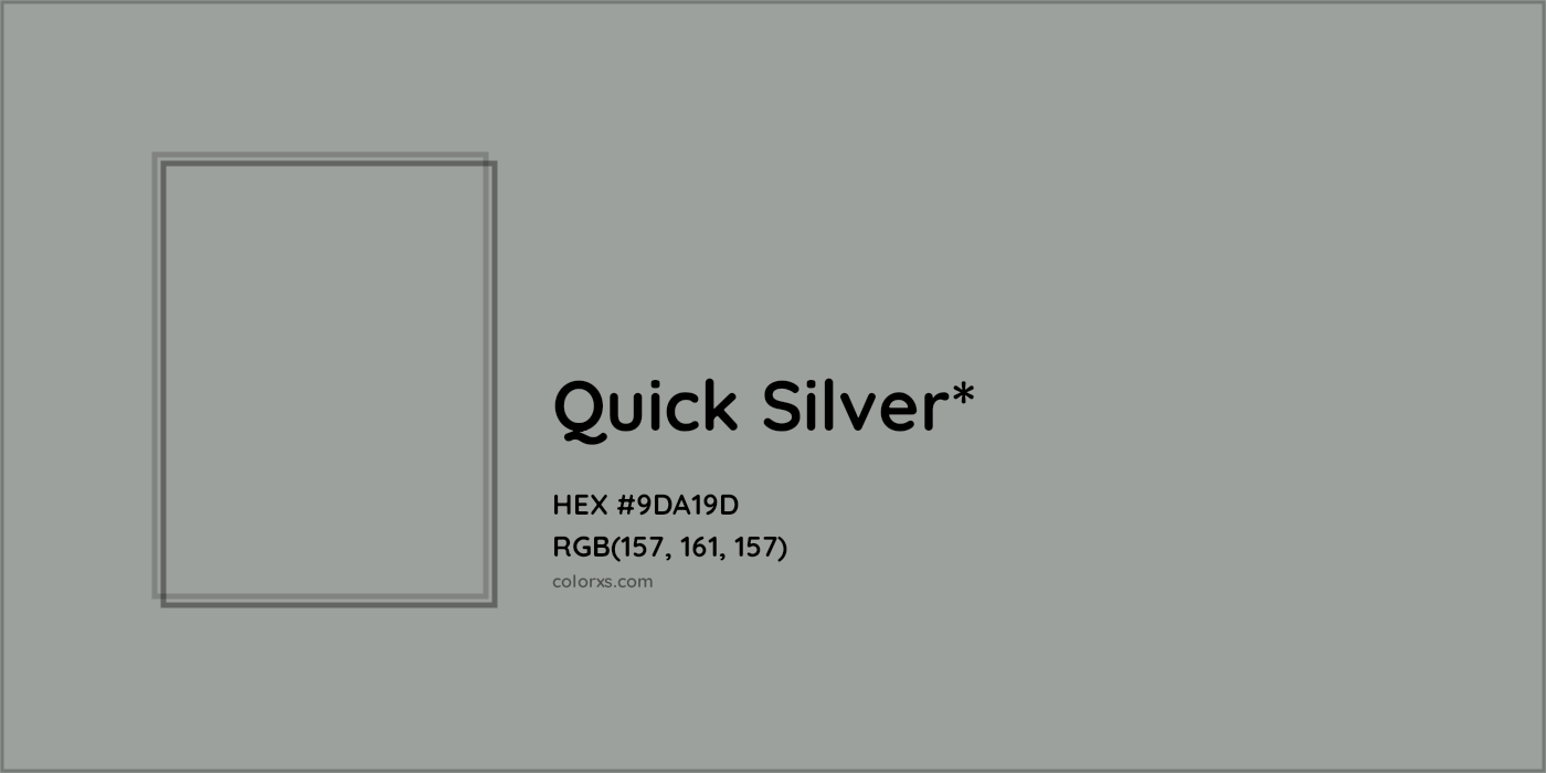 HEX #9DA19D Color Name, Color Code, Palettes, Similar Paints, Images