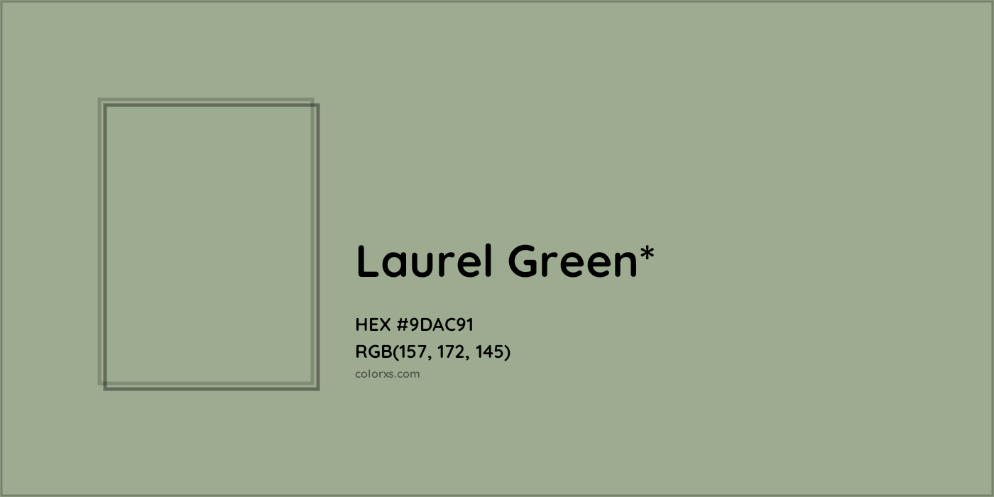 HEX #9DAC91 Color Name, Color Code, Palettes, Similar Paints, Images