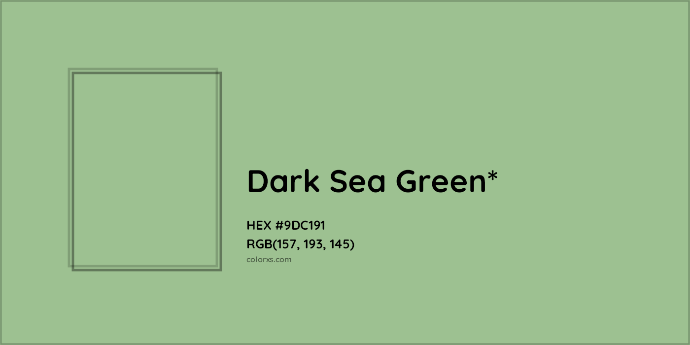 HEX #9DC191 Color Name, Color Code, Palettes, Similar Paints, Images