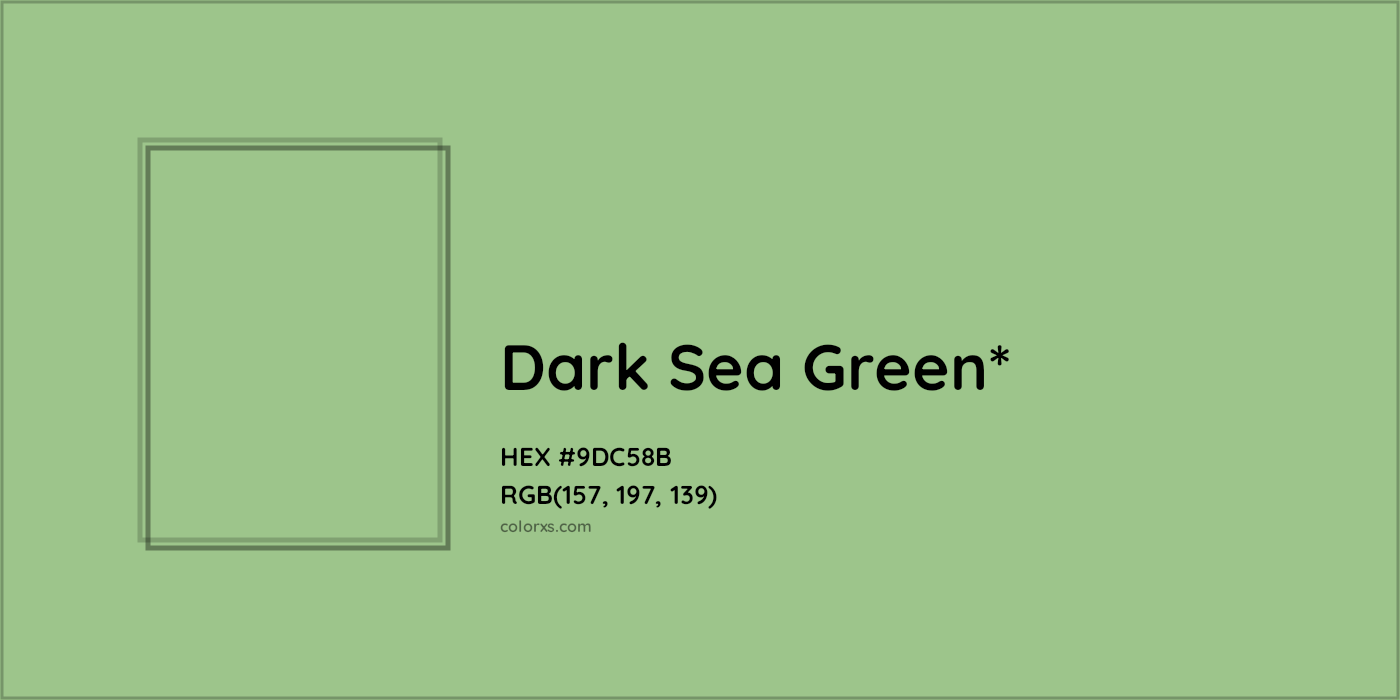 HEX #9DC58B Color Name, Color Code, Palettes, Similar Paints, Images