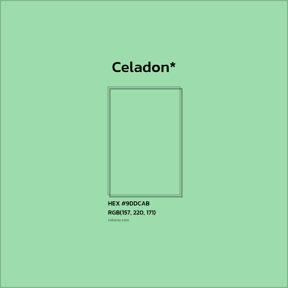 HEX #9DDCAB Color Name, Color Code, Palettes, Similar Paints, Images