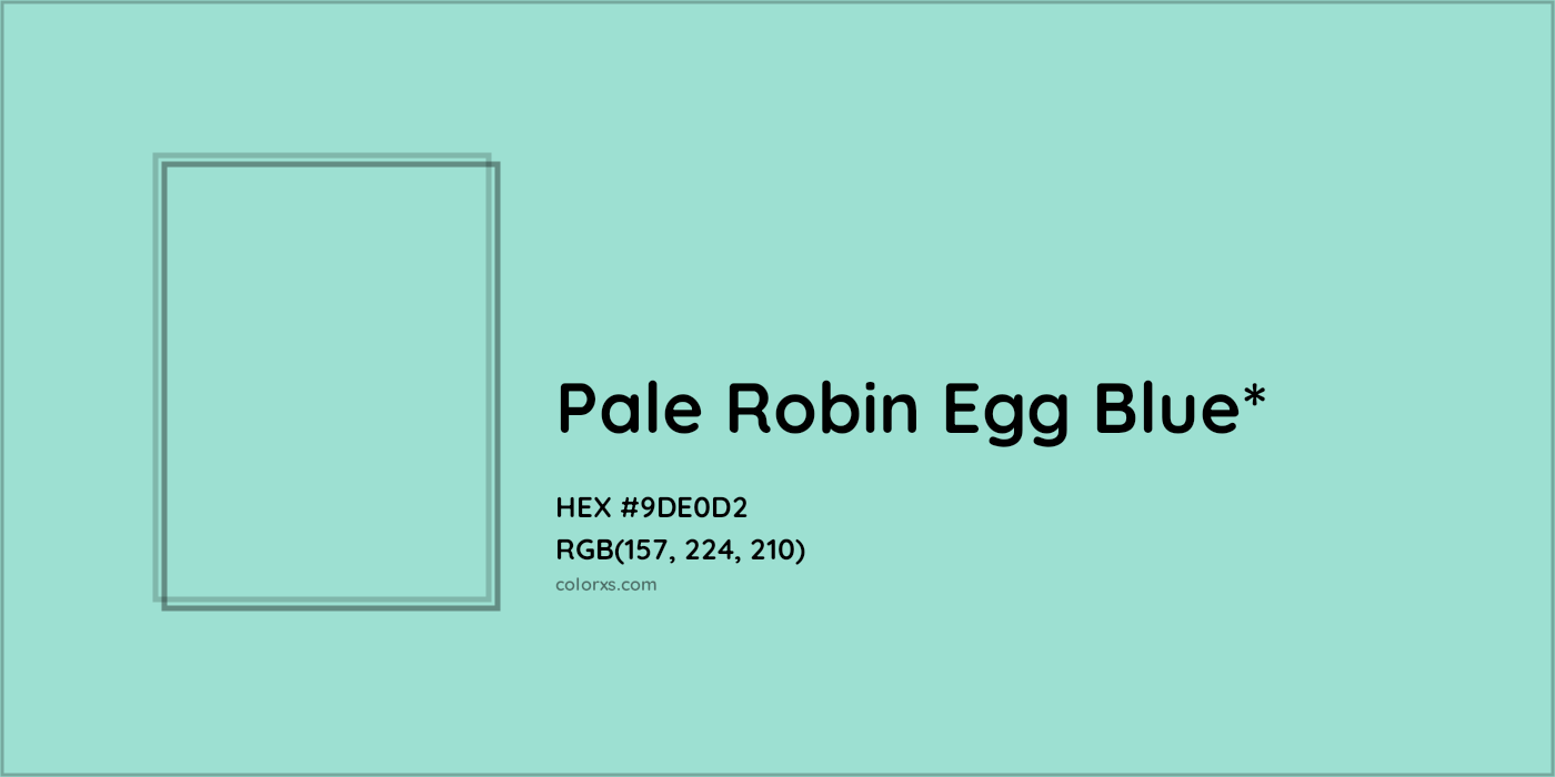 HEX #9DE0D2 Color Name, Color Code, Palettes, Similar Paints, Images
