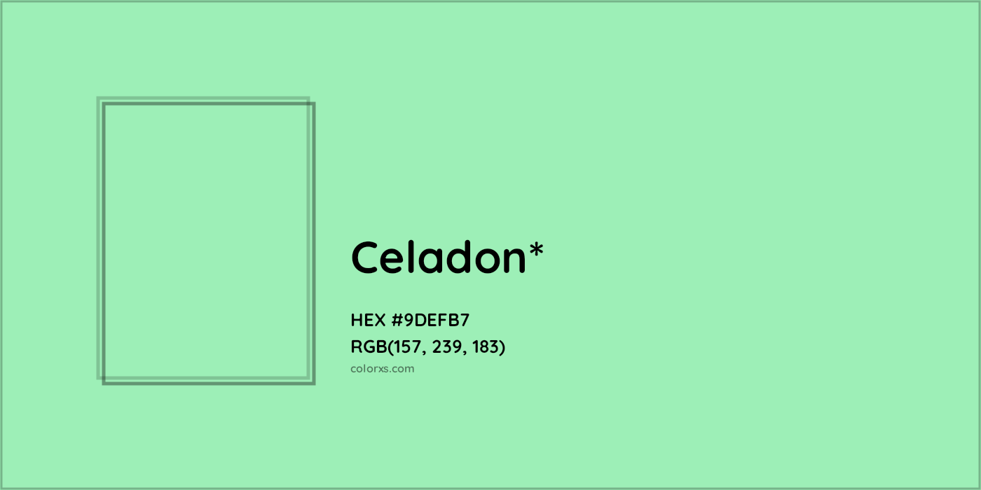 HEX #9DEFB7 Color Name, Color Code, Palettes, Similar Paints, Images