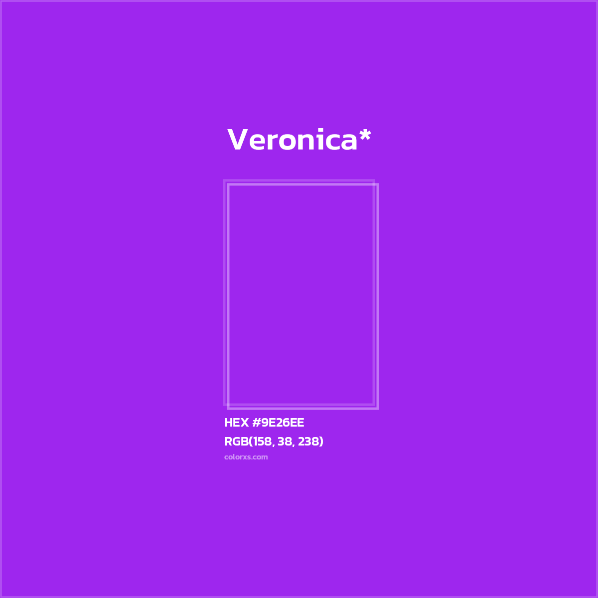 HEX #9E26EE Color Name, Color Code, Palettes, Similar Paints, Images