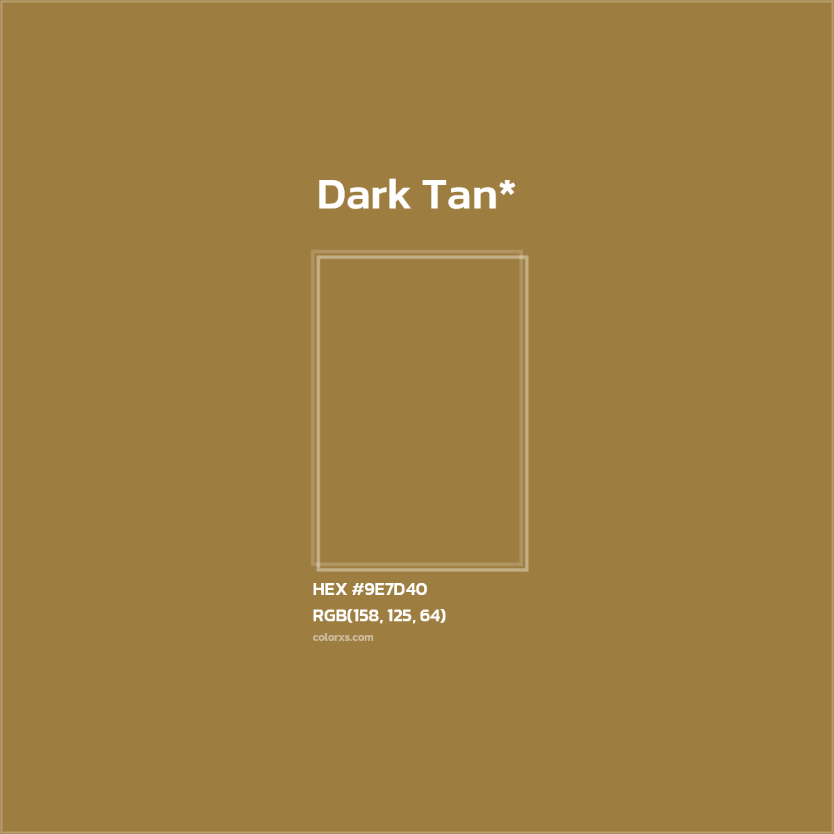 HEX #9E7D40 Color Name, Color Code, Palettes, Similar Paints, Images