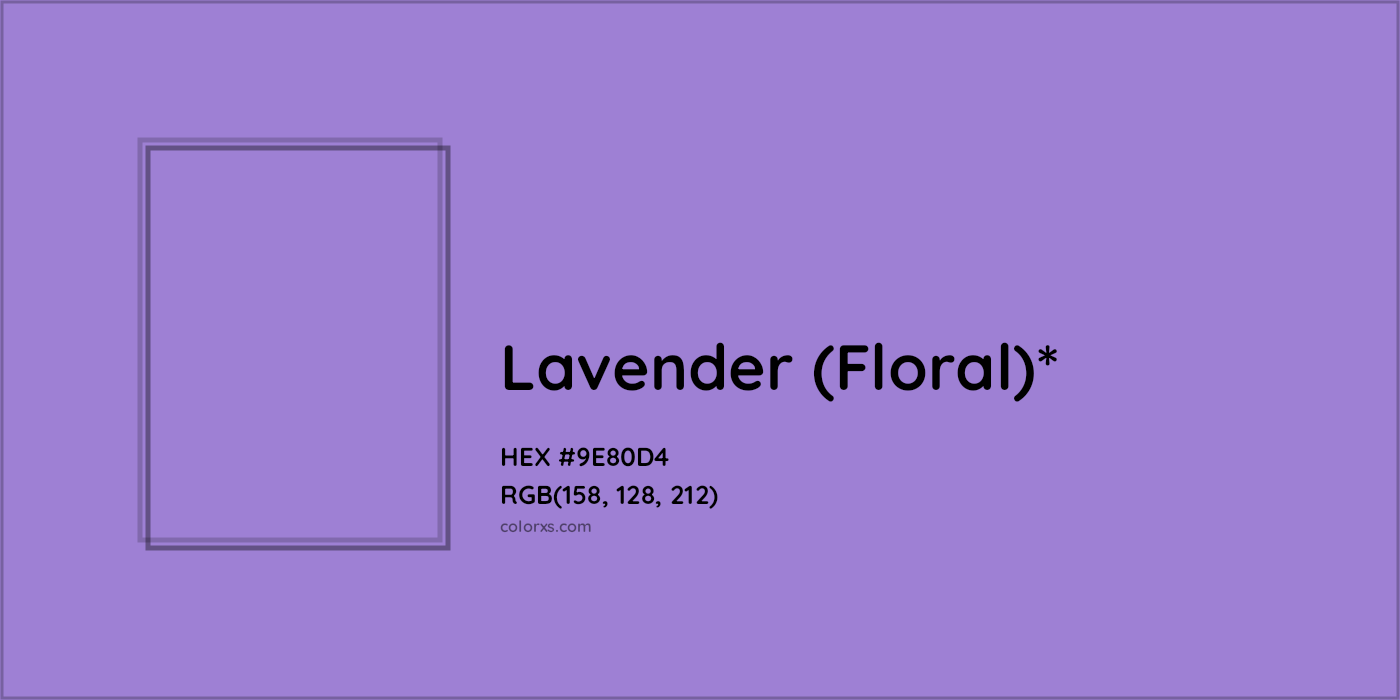 HEX #9E80D4 Color Name, Color Code, Palettes, Similar Paints, Images