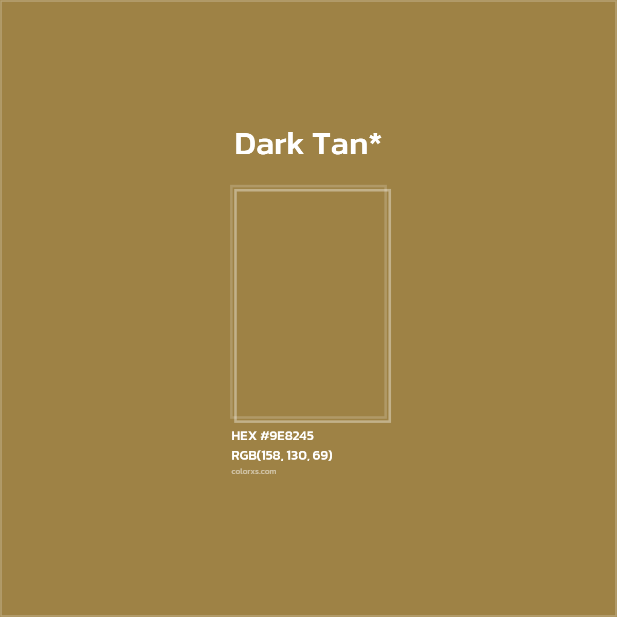 HEX #9E8245 Color Name, Color Code, Palettes, Similar Paints, Images
