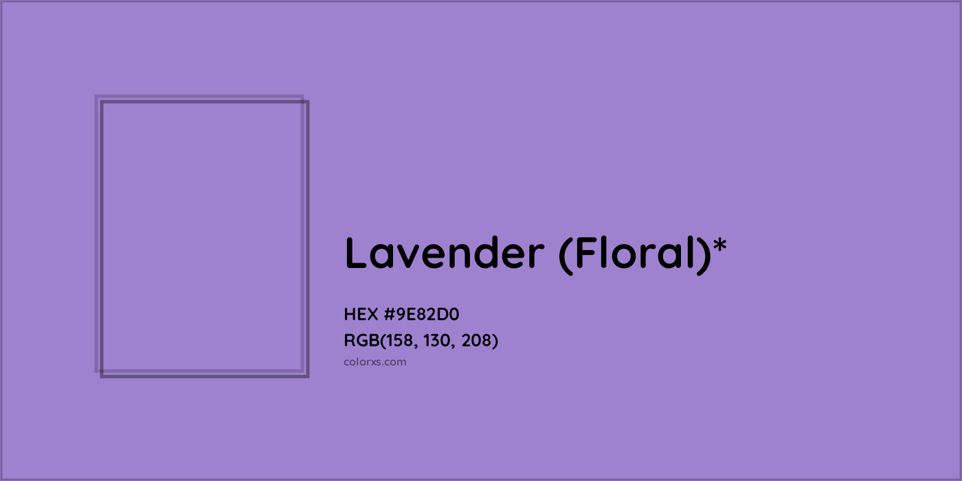 HEX #9E82D0 Color Name, Color Code, Palettes, Similar Paints, Images