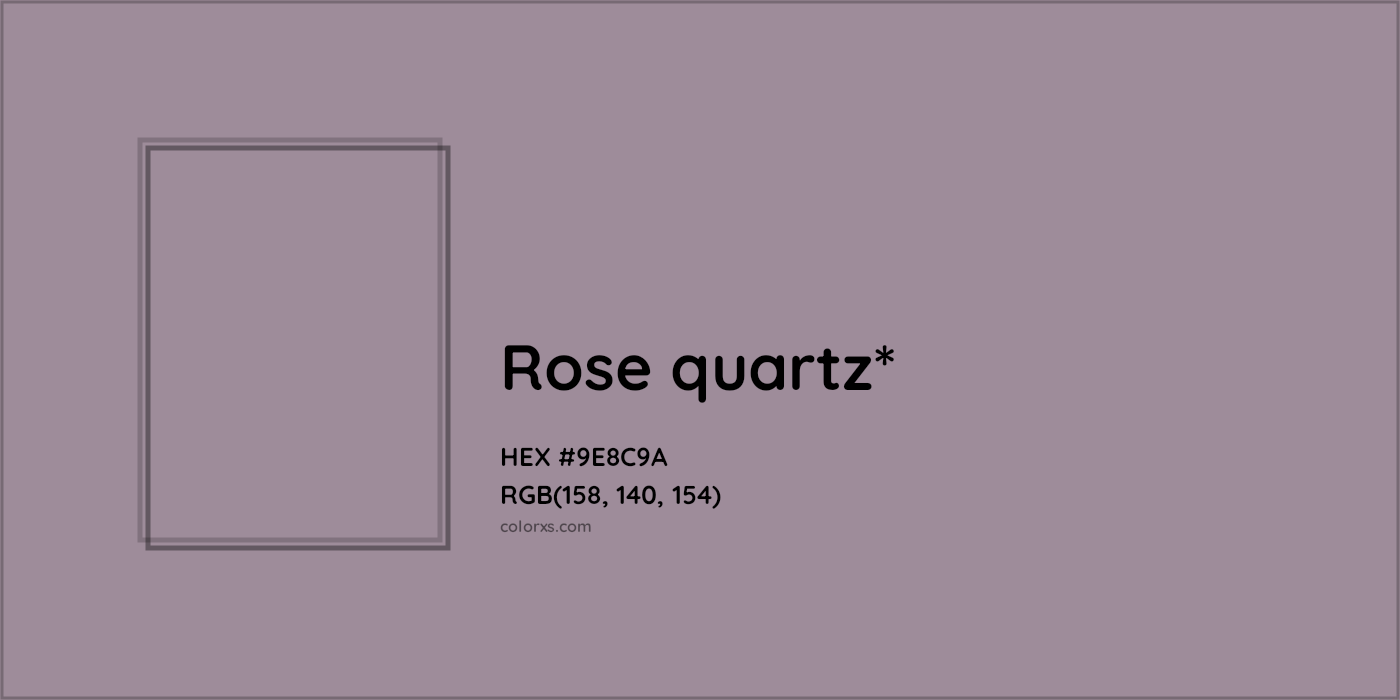 HEX #9E8C9A Color Name, Color Code, Palettes, Similar Paints, Images