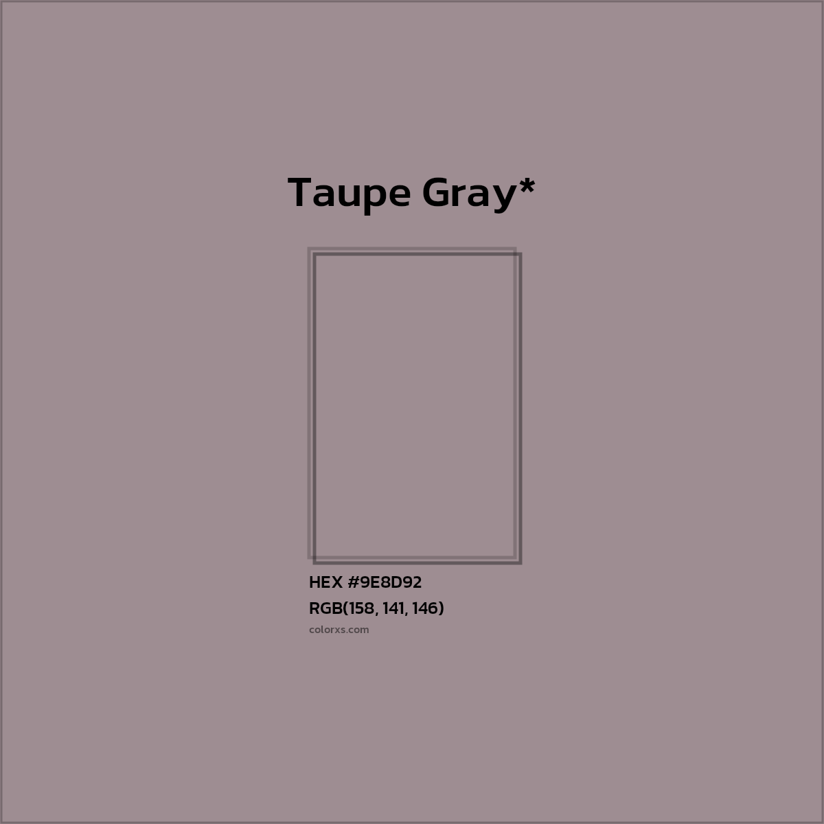 HEX #9E8D92 Color Name, Color Code, Palettes, Similar Paints, Images