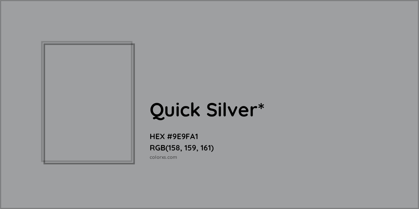 HEX #9E9FA1 Color Name, Color Code, Palettes, Similar Paints, Images