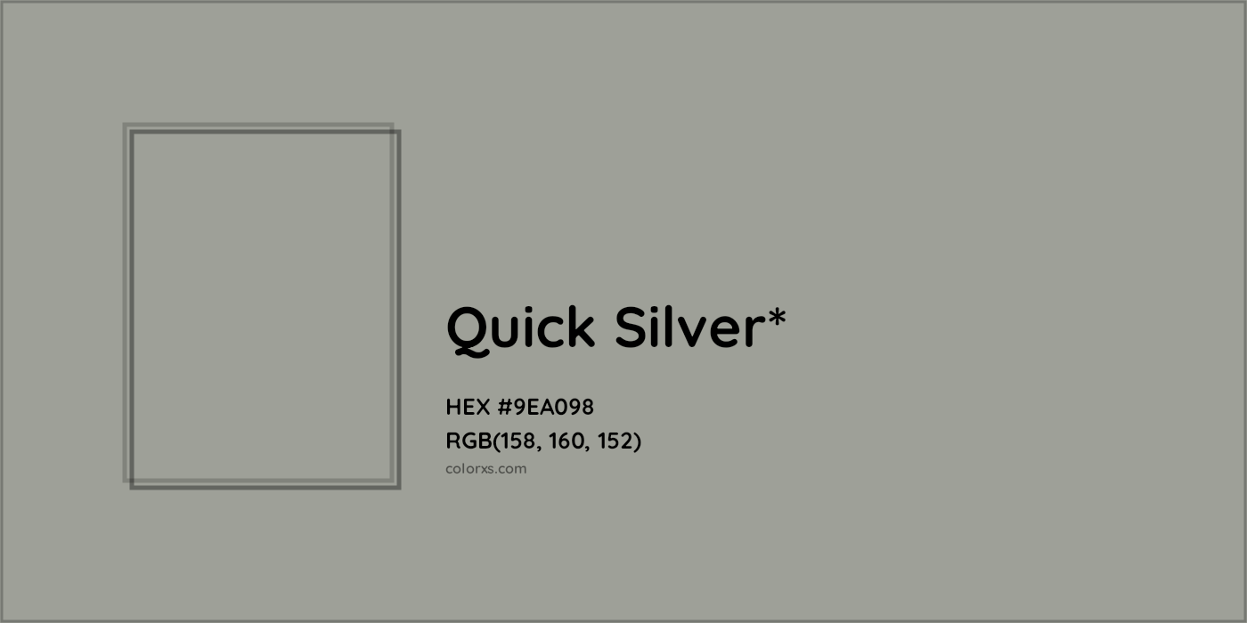 HEX #9EA098 Color Name, Color Code, Palettes, Similar Paints, Images
