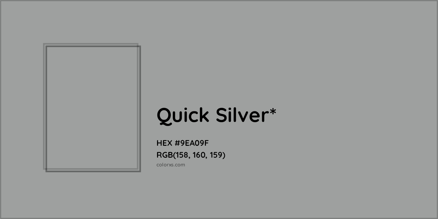 HEX #9EA09F Color Name, Color Code, Palettes, Similar Paints, Images
