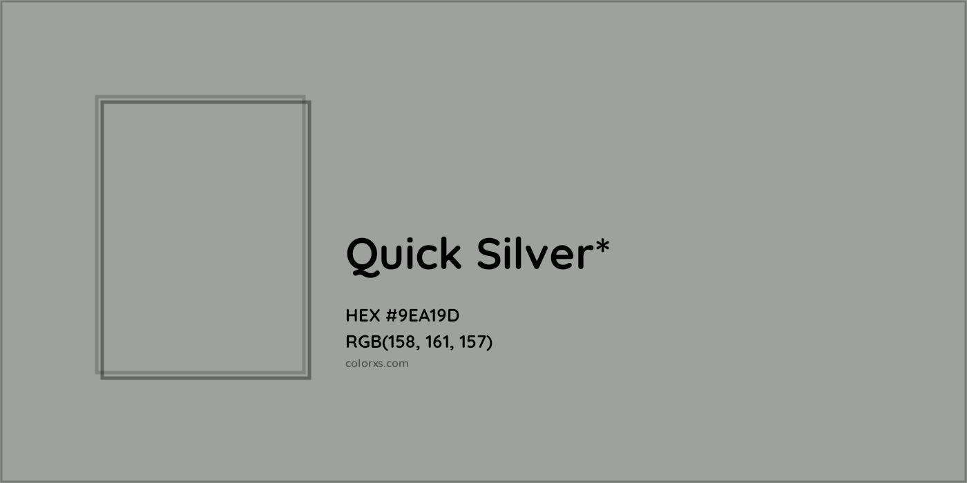 HEX #9EA19D Color Name, Color Code, Palettes, Similar Paints, Images