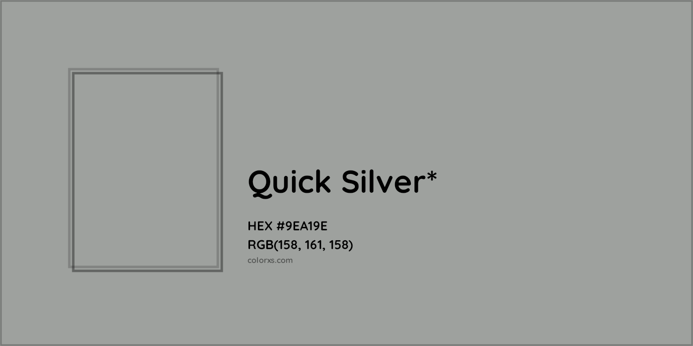 HEX #9EA19E Color Name, Color Code, Palettes, Similar Paints, Images