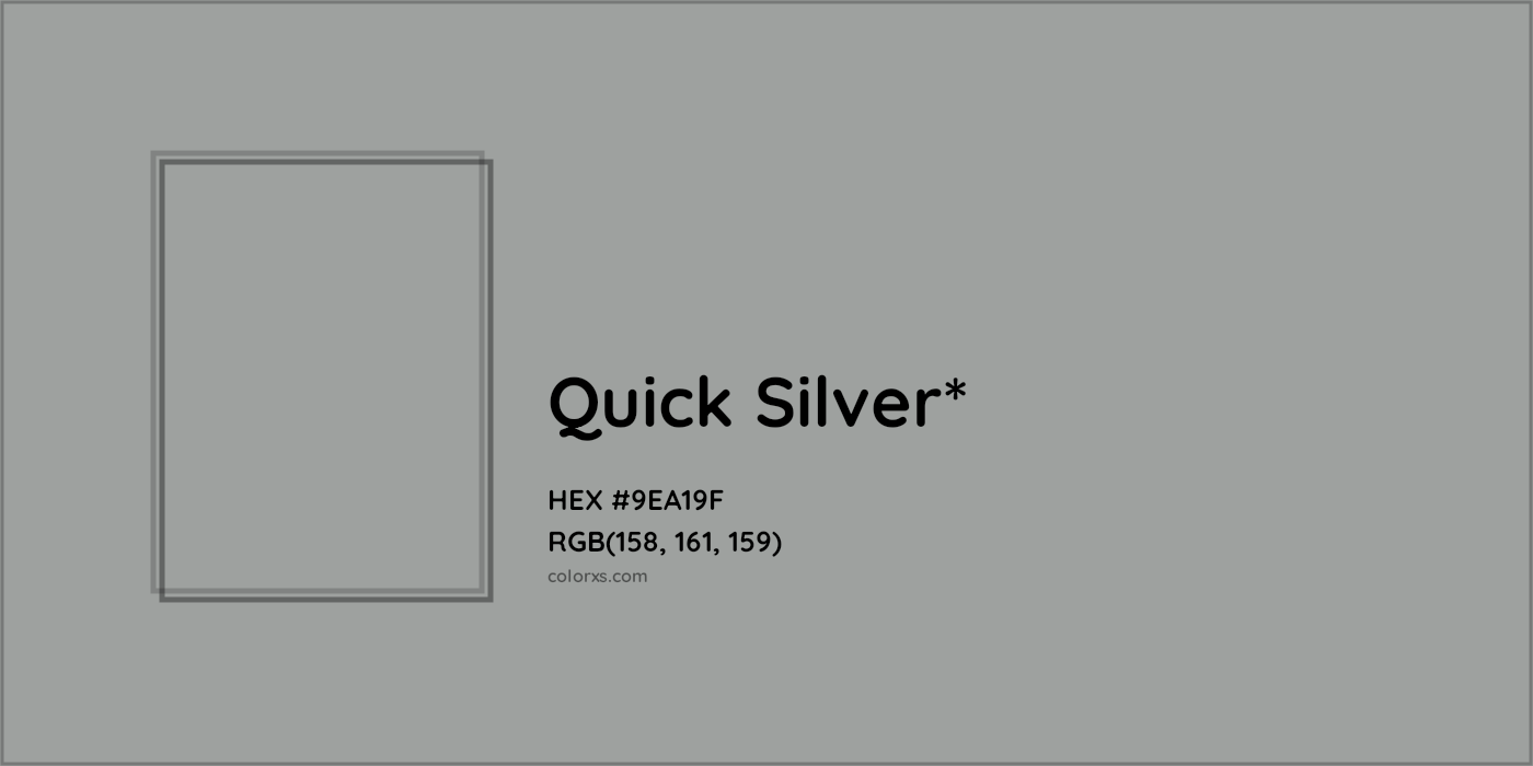 HEX #9EA19F Color Name, Color Code, Palettes, Similar Paints, Images