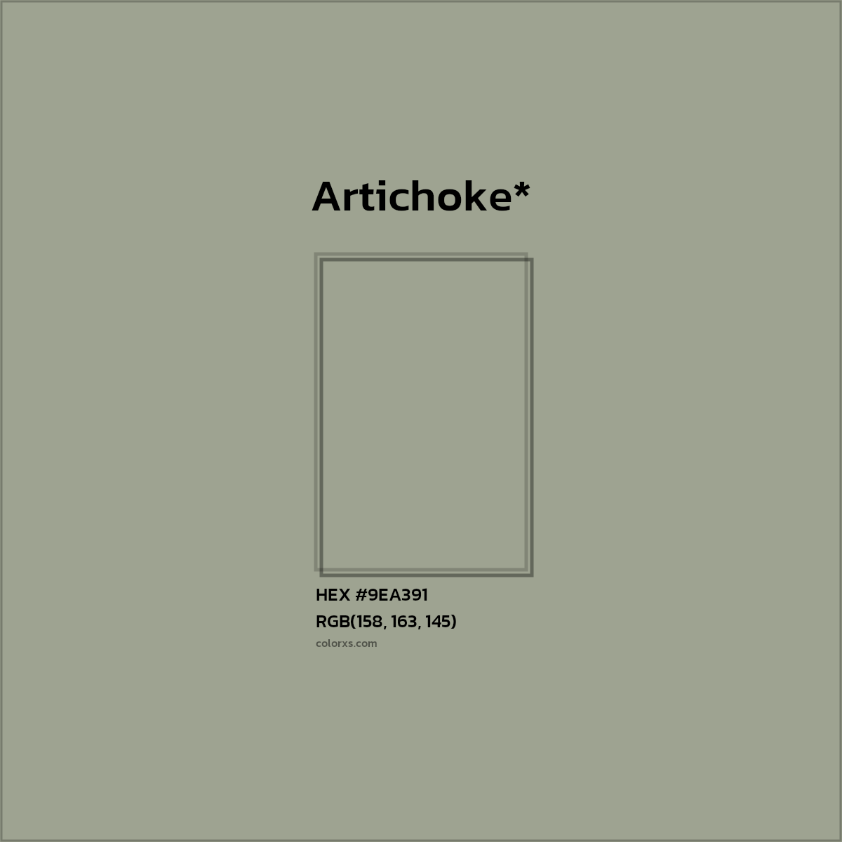 HEX #9EA391 Color Name, Color Code, Palettes, Similar Paints, Images