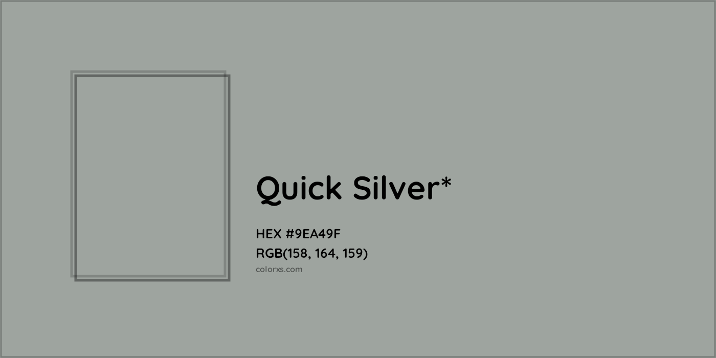 HEX #9EA49F Color Name, Color Code, Palettes, Similar Paints, Images
