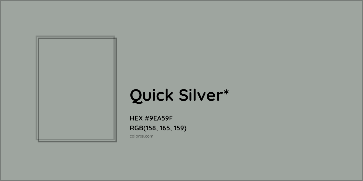 HEX #9EA59F Color Name, Color Code, Palettes, Similar Paints, Images
