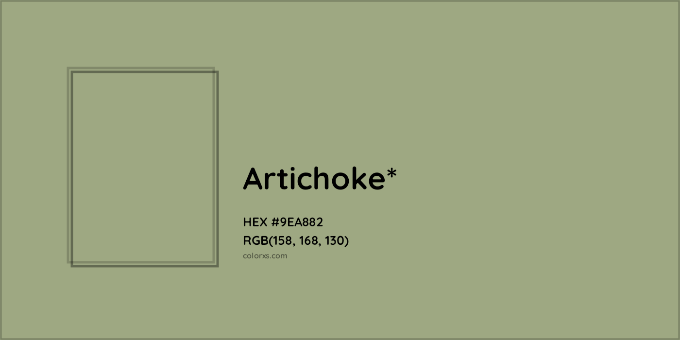HEX #9EA882 Color Name, Color Code, Palettes, Similar Paints, Images
