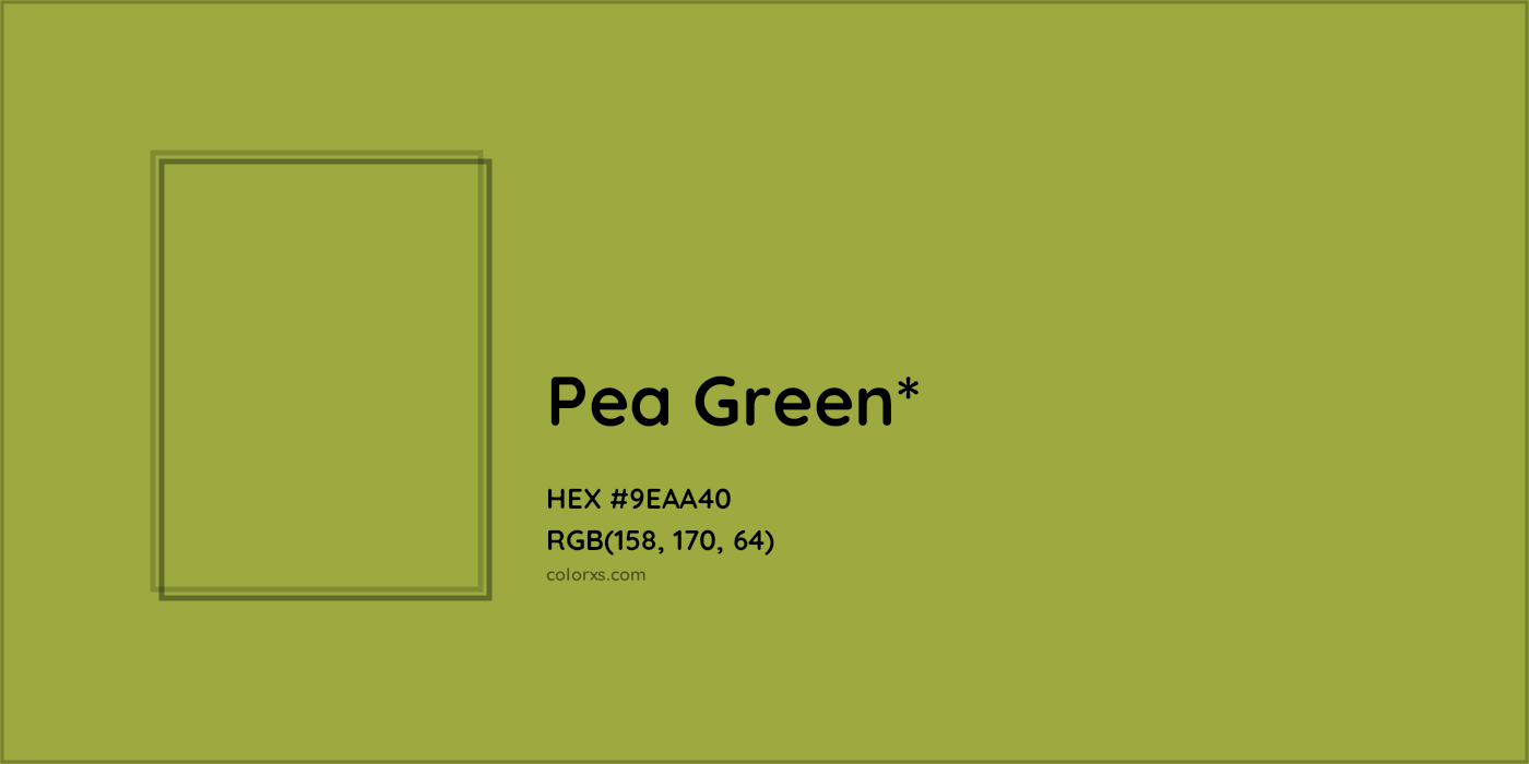 HEX #9EAA40 Color Name, Color Code, Palettes, Similar Paints, Images