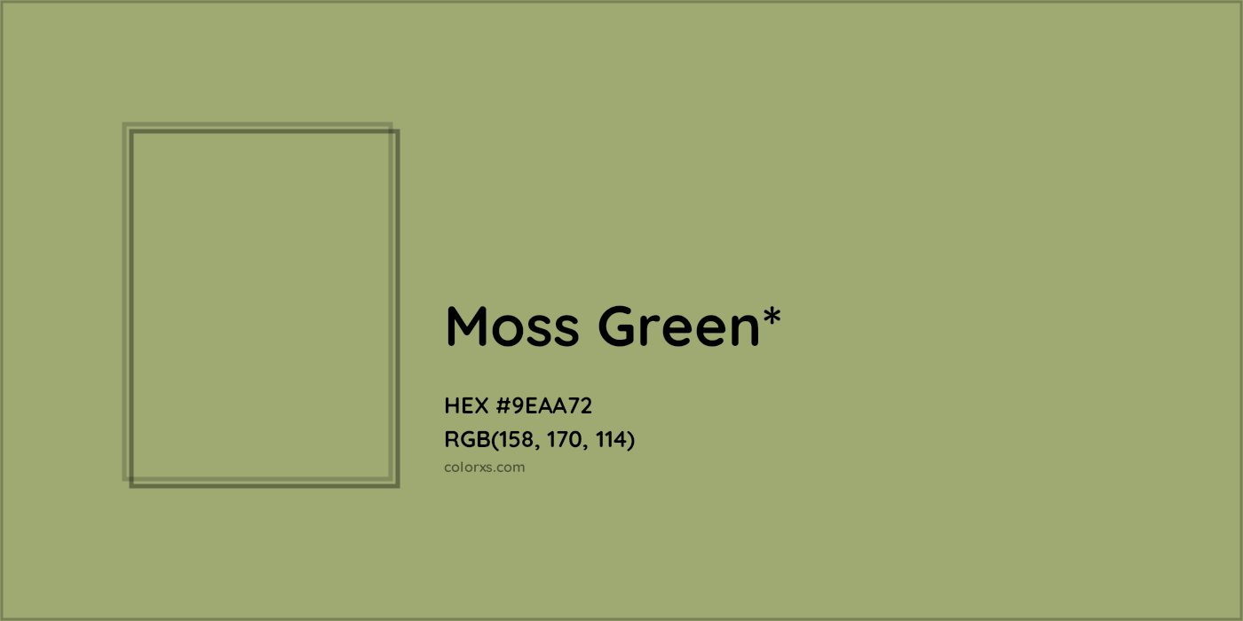 HEX #9EAA72 Color Name, Color Code, Palettes, Similar Paints, Images