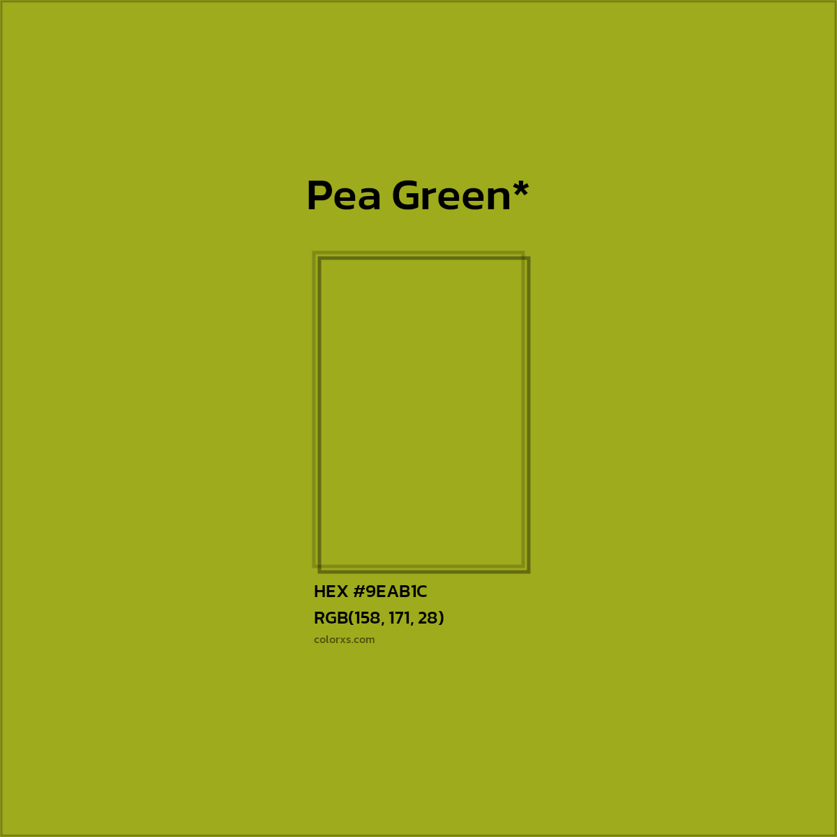 HEX #9EAB1C Color Name, Color Code, Palettes, Similar Paints, Images
