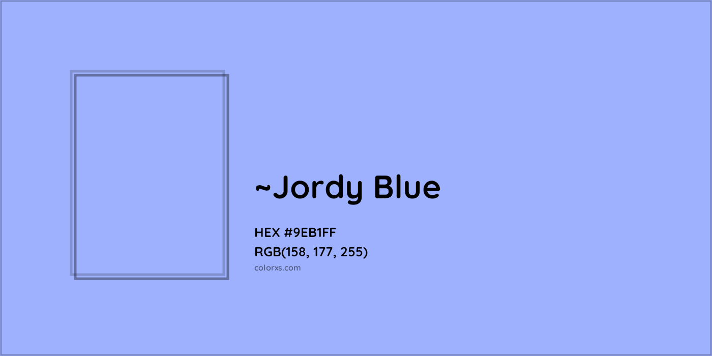 HEX #9EB1FF Color Name, Color Code, Palettes, Similar Paints, Images
