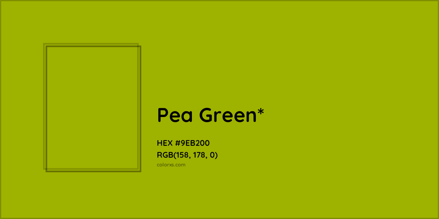HEX #9EB200 Color Name, Color Code, Palettes, Similar Paints, Images