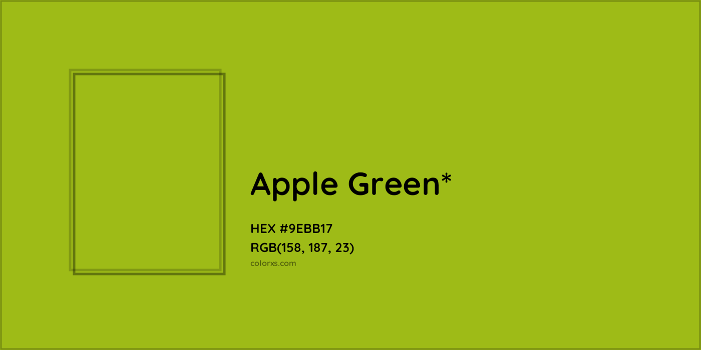 HEX #9EBB17 Color Name, Color Code, Palettes, Similar Paints, Images