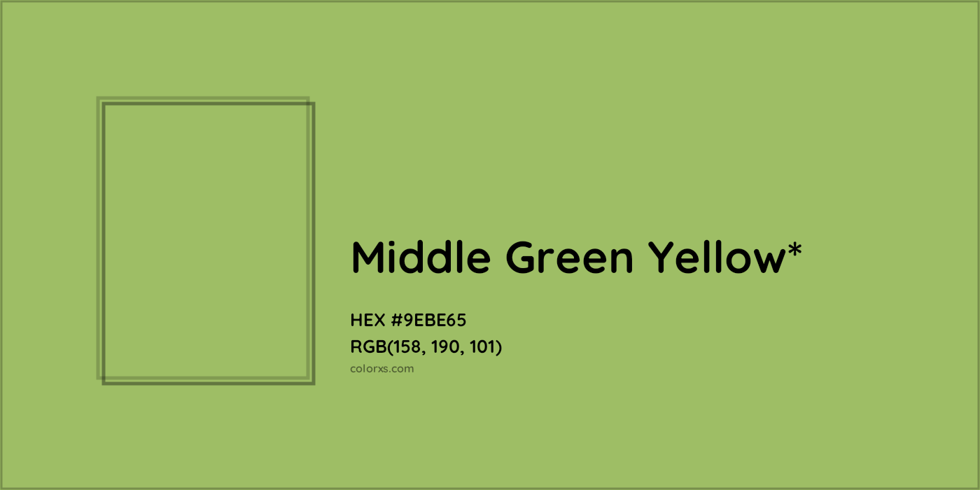 HEX #9EBE65 Color Name, Color Code, Palettes, Similar Paints, Images