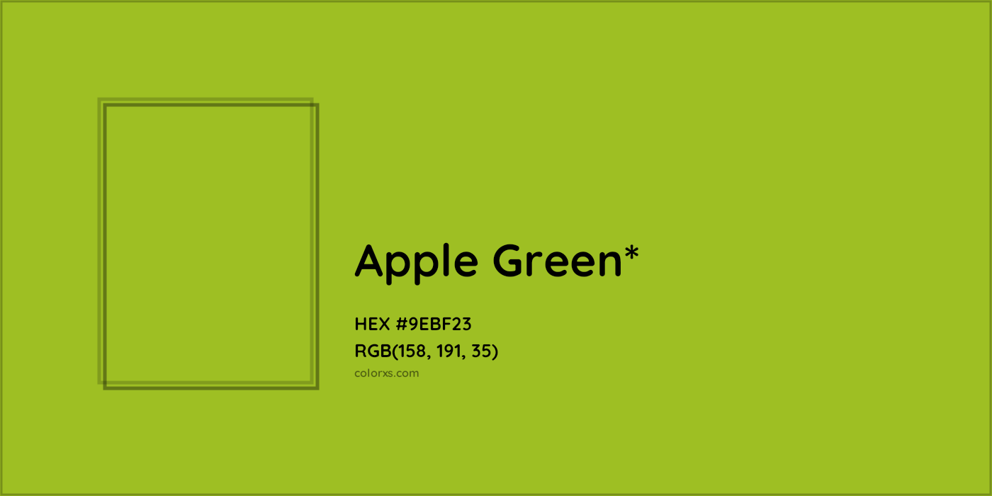HEX #9EBF23 Color Name, Color Code, Palettes, Similar Paints, Images